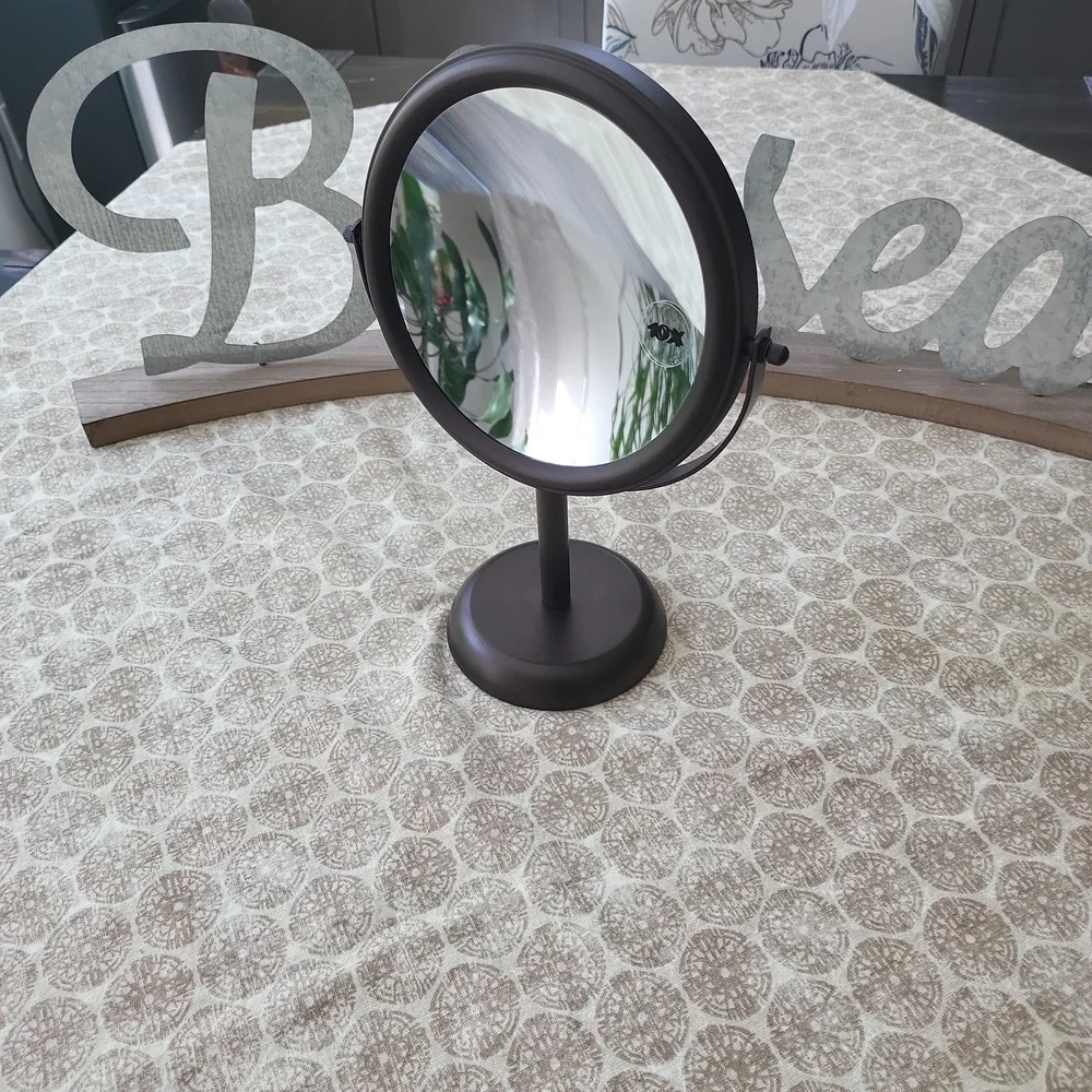 Threshold Round Dual Sided Vanity Mirror